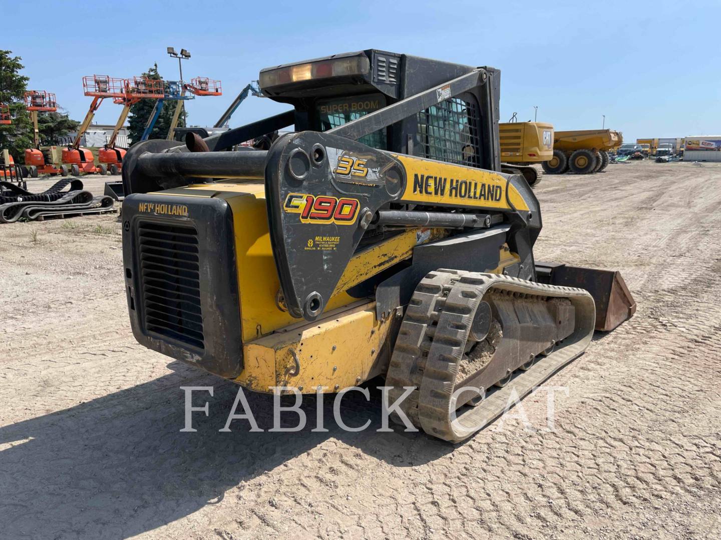 2007 New Holland C190 Compact Track Loader