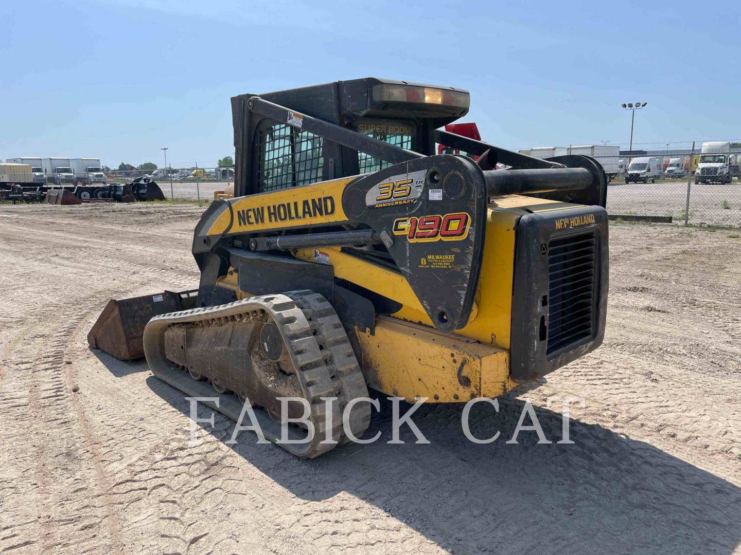 2007 New Holland C190 Compact Track Loader