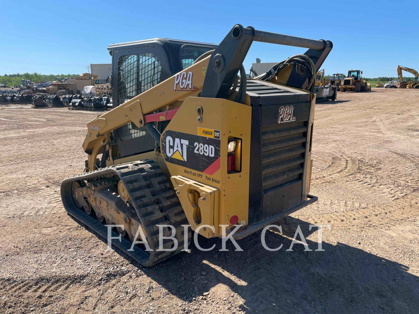 2016 Caterpillar 289D C3H3 Compact Track Loader