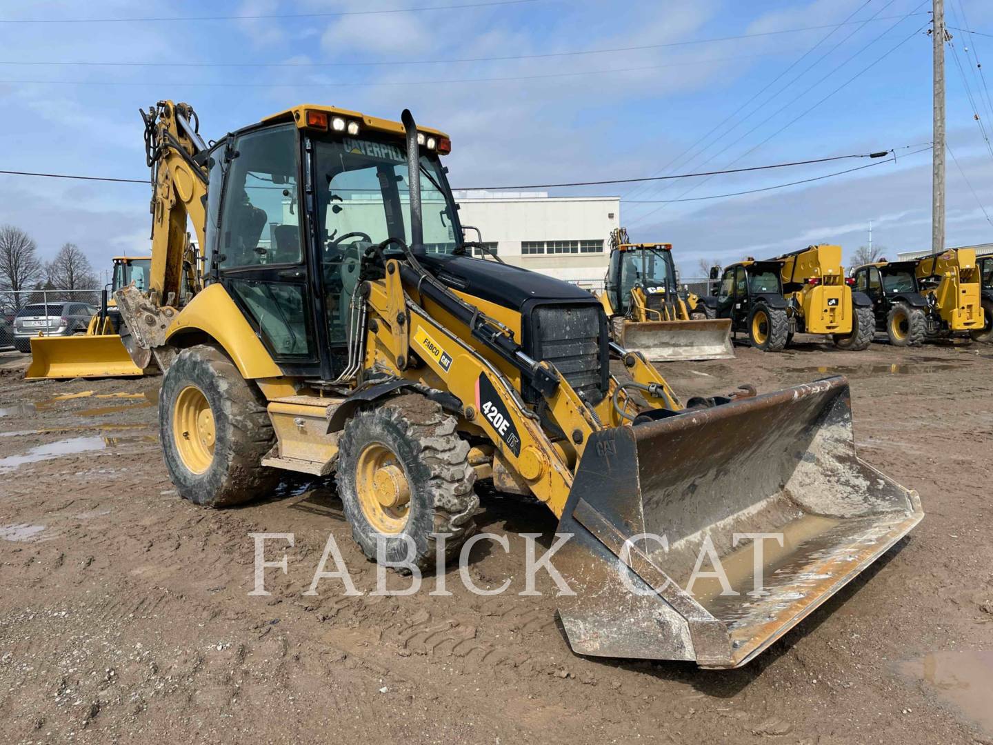 2009 Caterpillar 420E IT-H Tractor Loader Backhoe