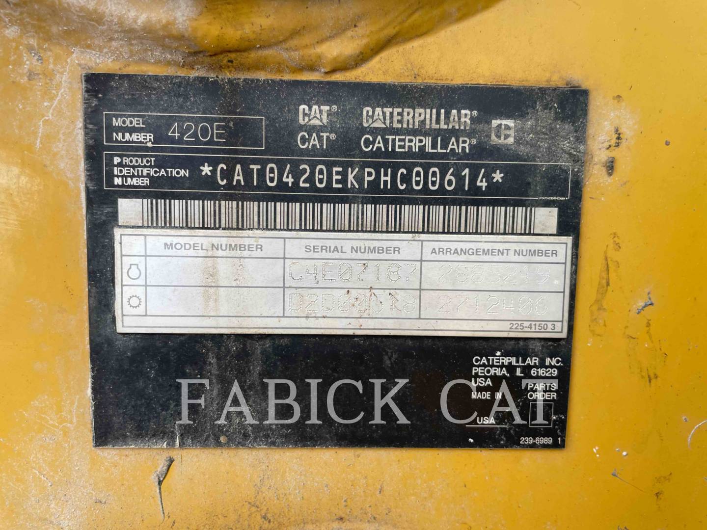 2009 Caterpillar 420E IT-H Tractor Loader Backhoe