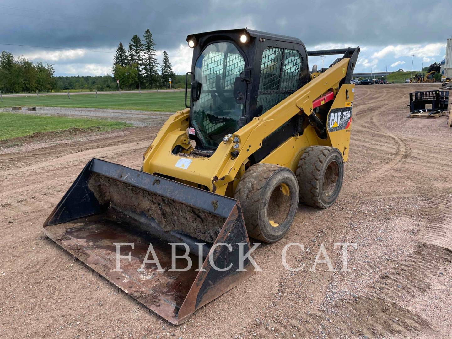 2017 Caterpillar 262D C3H2 Skid Steer Loader