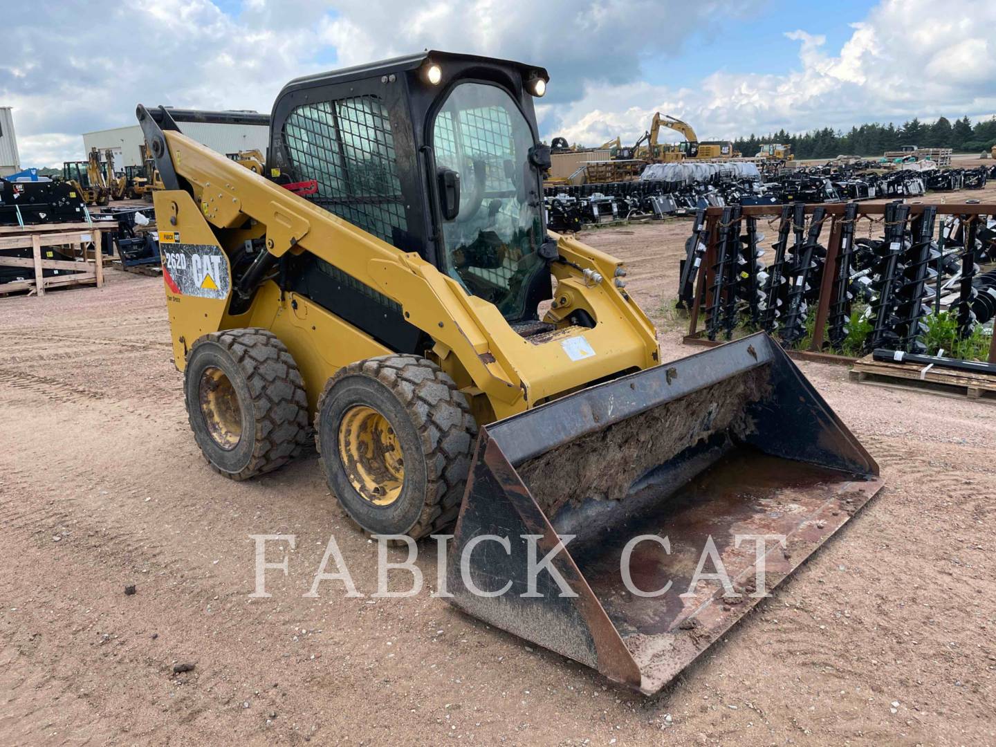 2017 Caterpillar 262D C3H2 Skid Steer Loader