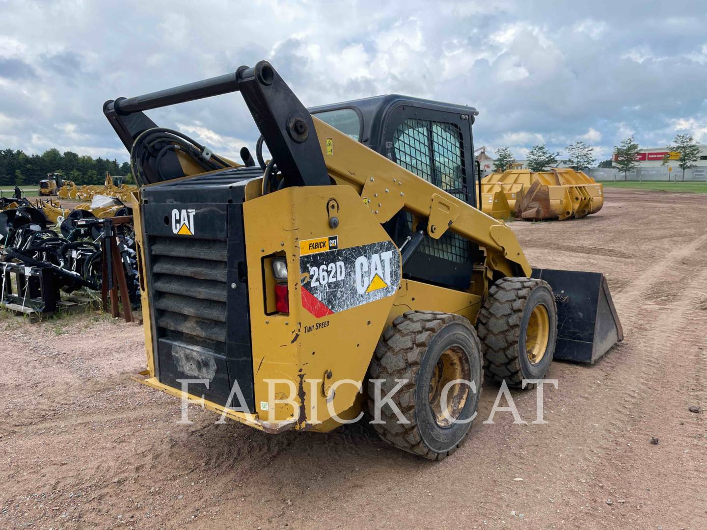 2017 Caterpillar 262D C3H2 Skid Steer Loader