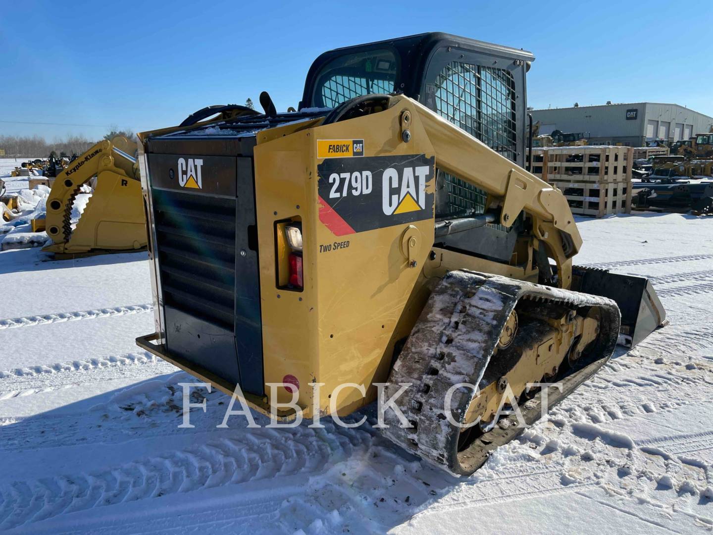 2017 Caterpillar 279D C3H2 Compact Track Loader