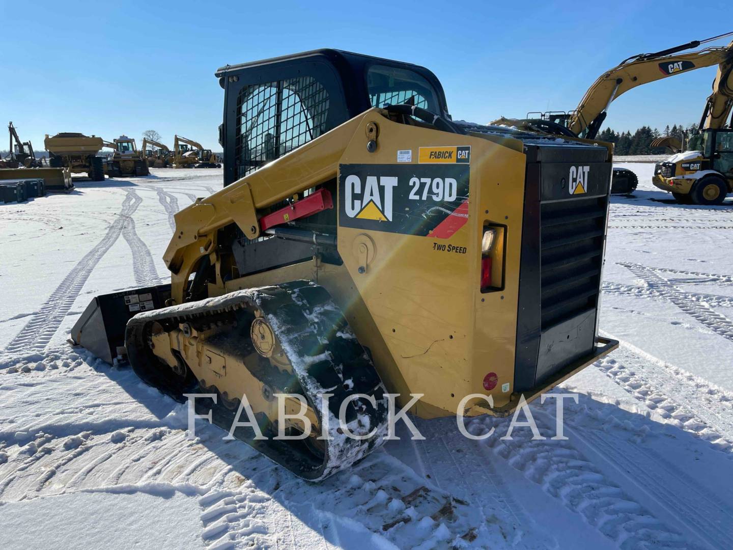 2017 Caterpillar 279D C3H2 Compact Track Loader