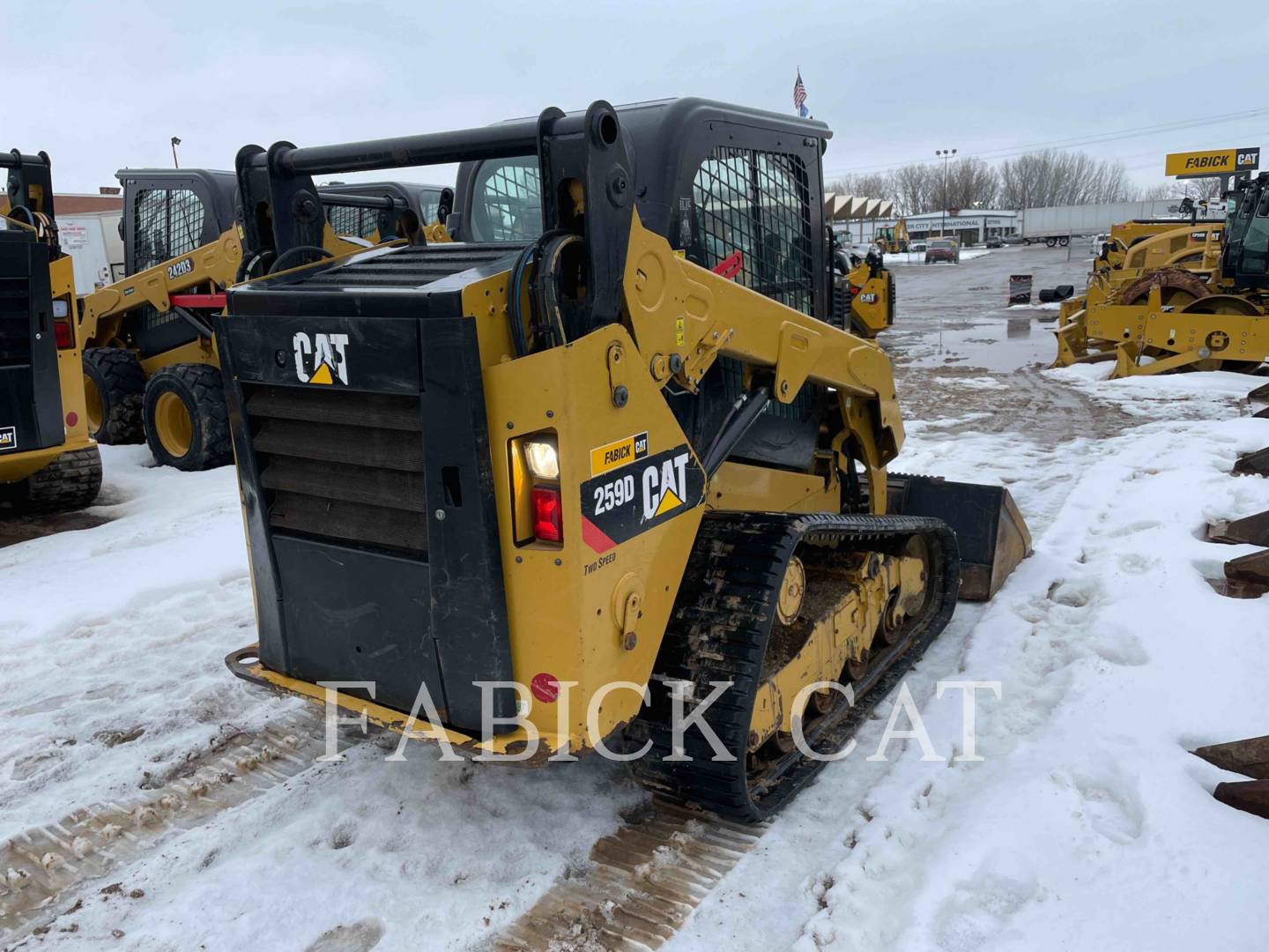 2018 Caterpillar 259D C3H2 Compact Track Loader