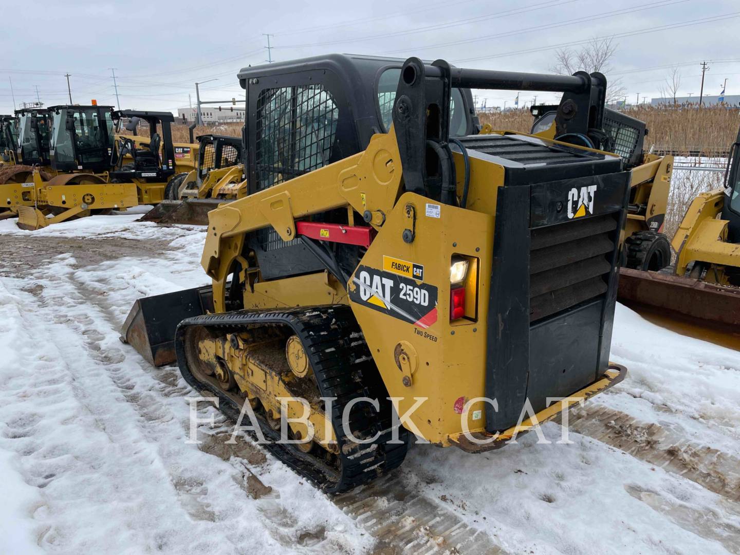 2018 Caterpillar 259D C3H2 Compact Track Loader