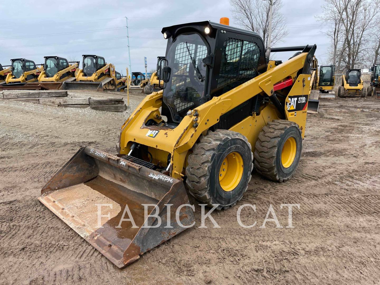 2015 Caterpillar 272D C3H2 Skid Steer Loader