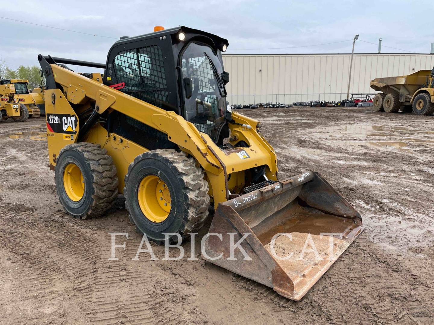 2015 Caterpillar 272D C3H2 Skid Steer Loader