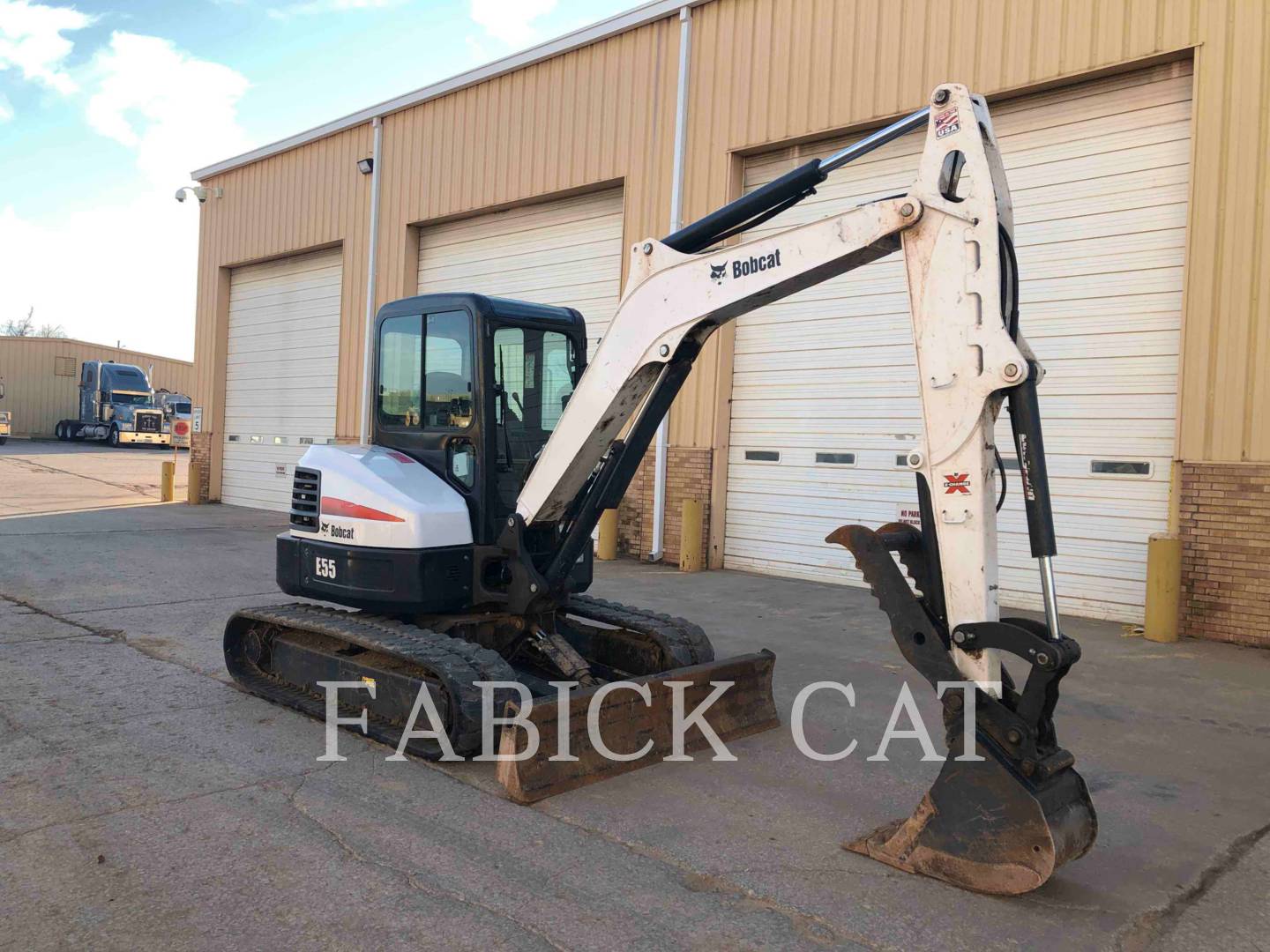 2018 Bobcat E55 Excavator