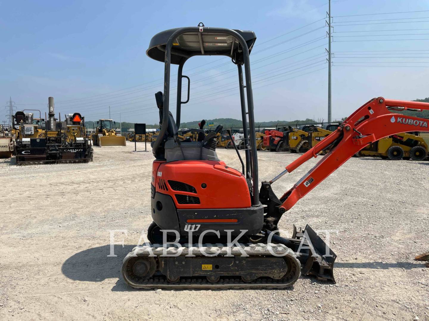 2012 Kubota U17 Excavator