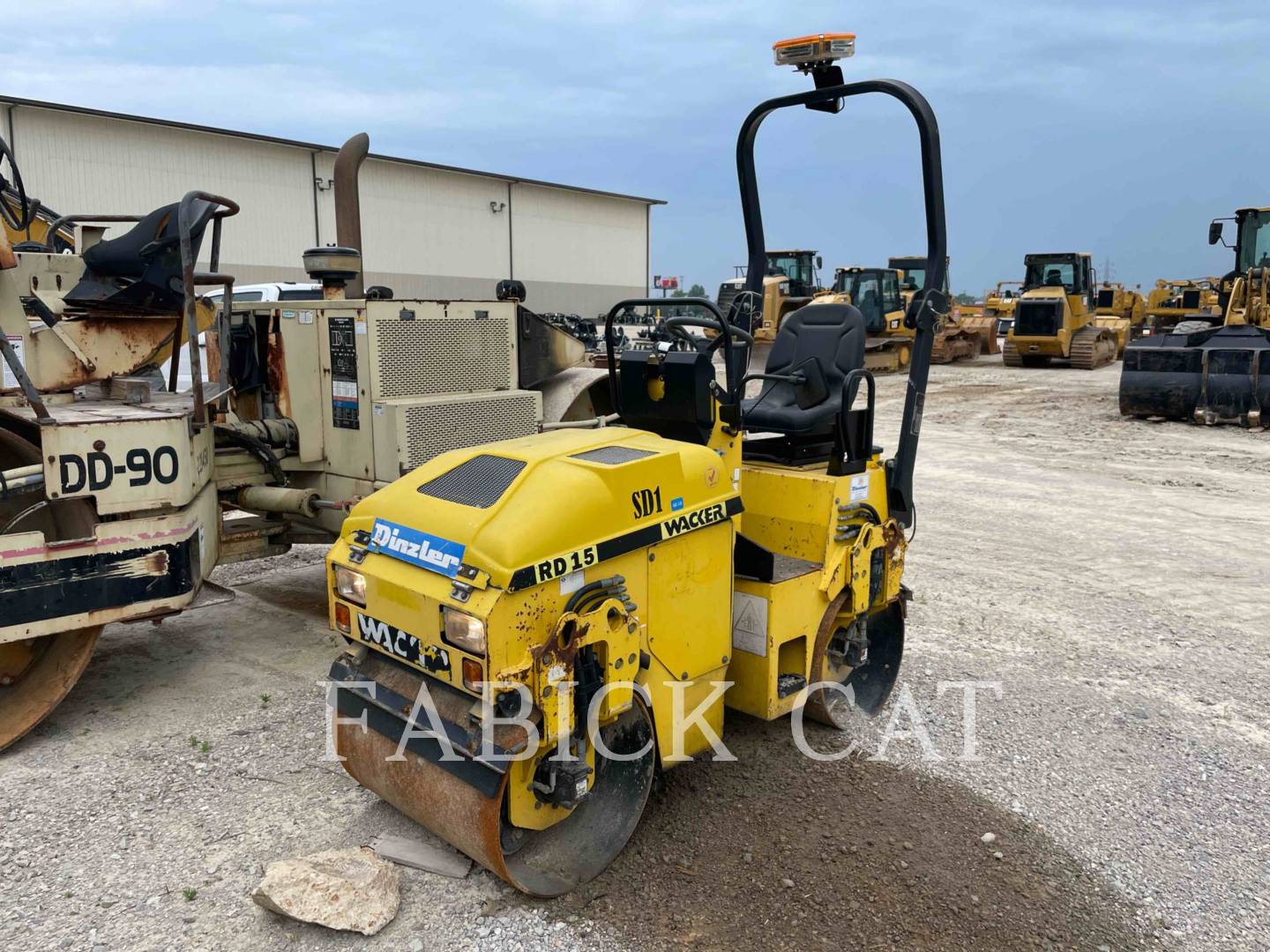 2004 Wacker Neuson RD15 Vibratory Double