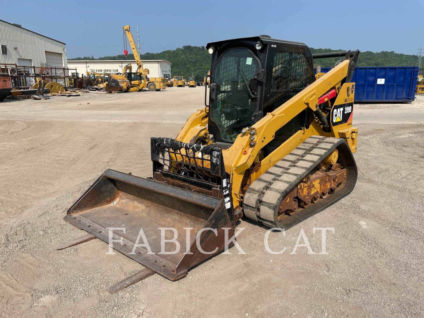 2017 Caterpillar 289D C3H2 Compact Track Loader