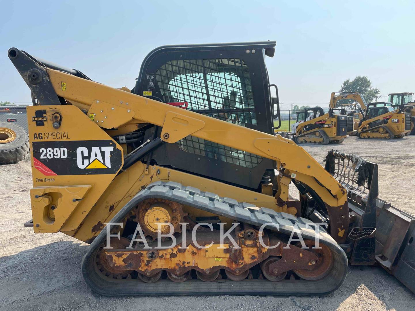 2017 Caterpillar 289D C3H2 Compact Track Loader