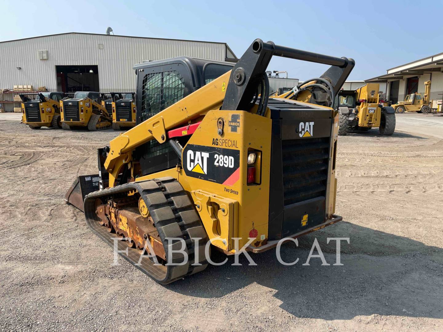 2017 Caterpillar 289D C3H2 Compact Track Loader