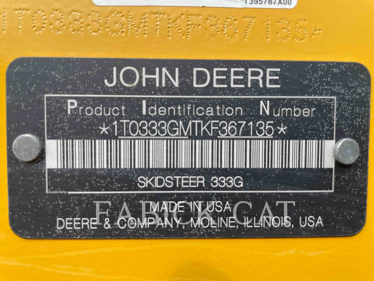 2020 John Deere 333G Misc