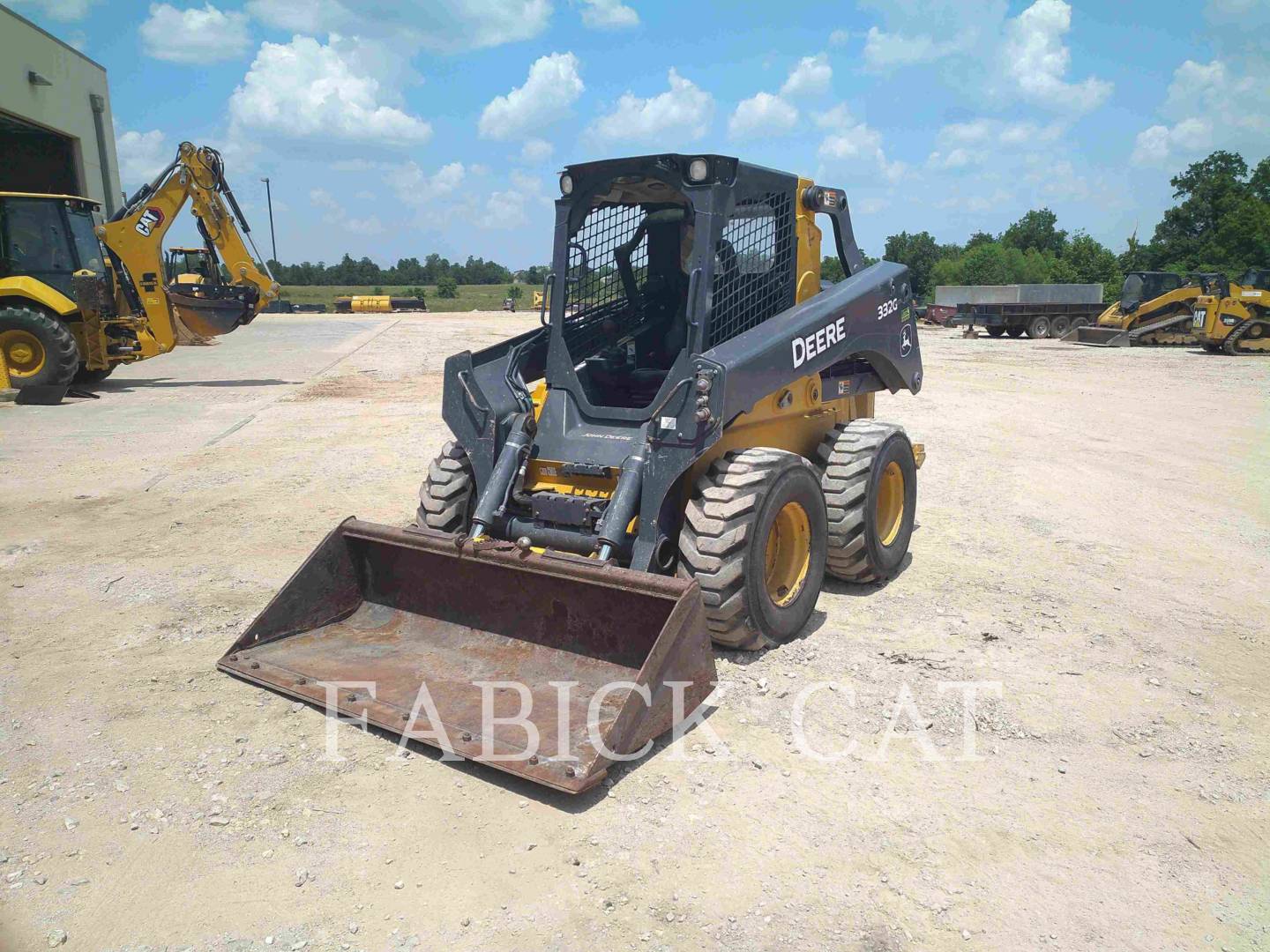 2017 John Deere 332G Skid Steer Loader