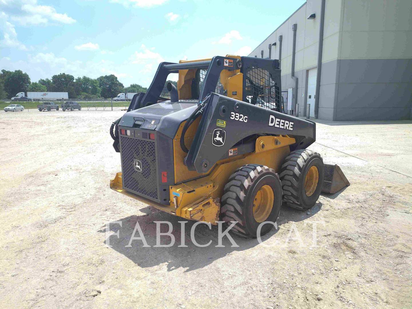 2017 John Deere 332G Skid Steer Loader