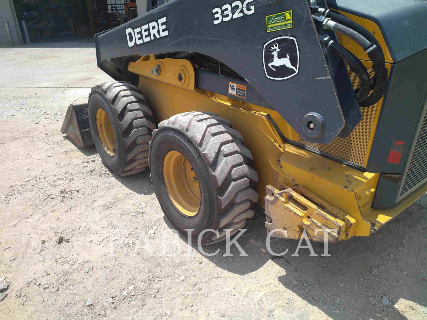 2017 John Deere 332G Skid Steer Loader