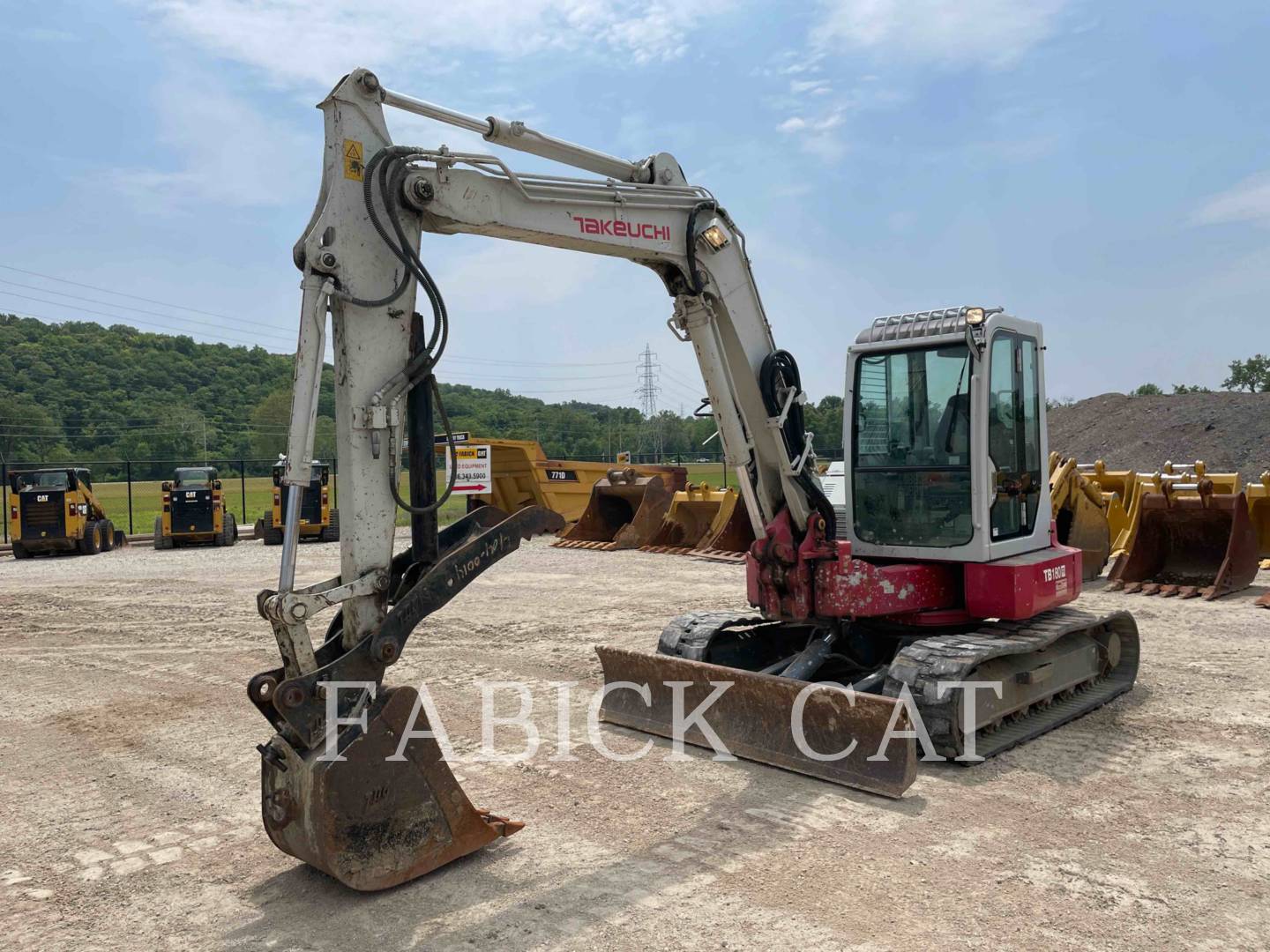 2016 Takeuchi TB180FR Excavator