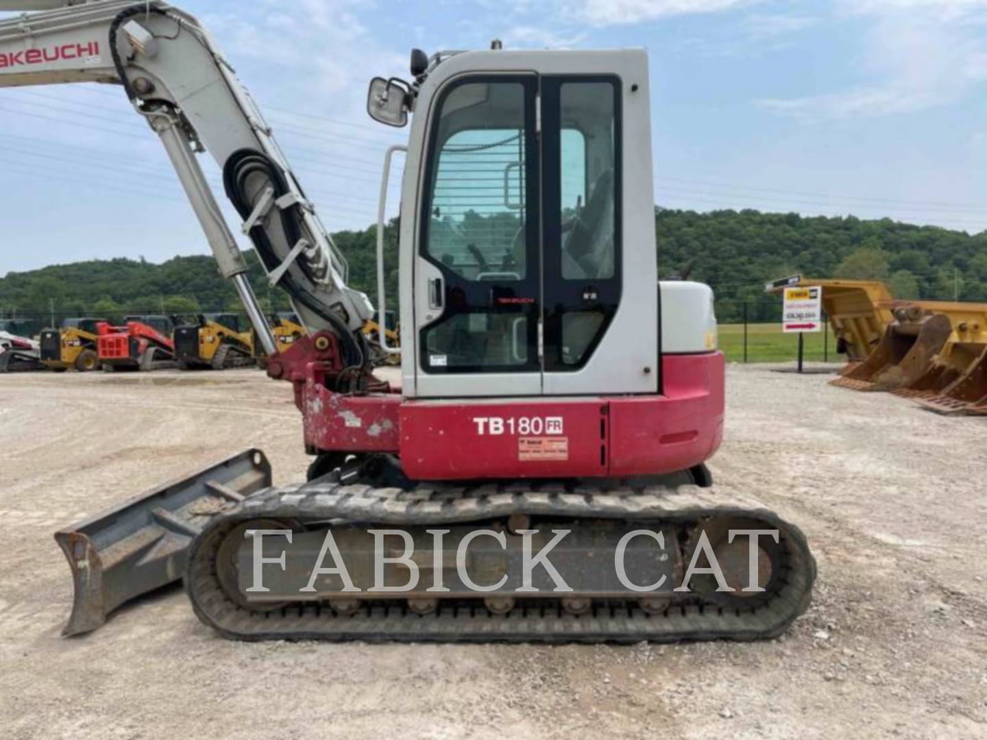 2016 Takeuchi TB180FR Excavator