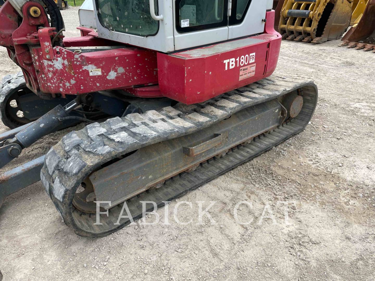 2016 Takeuchi TB180FR Excavator