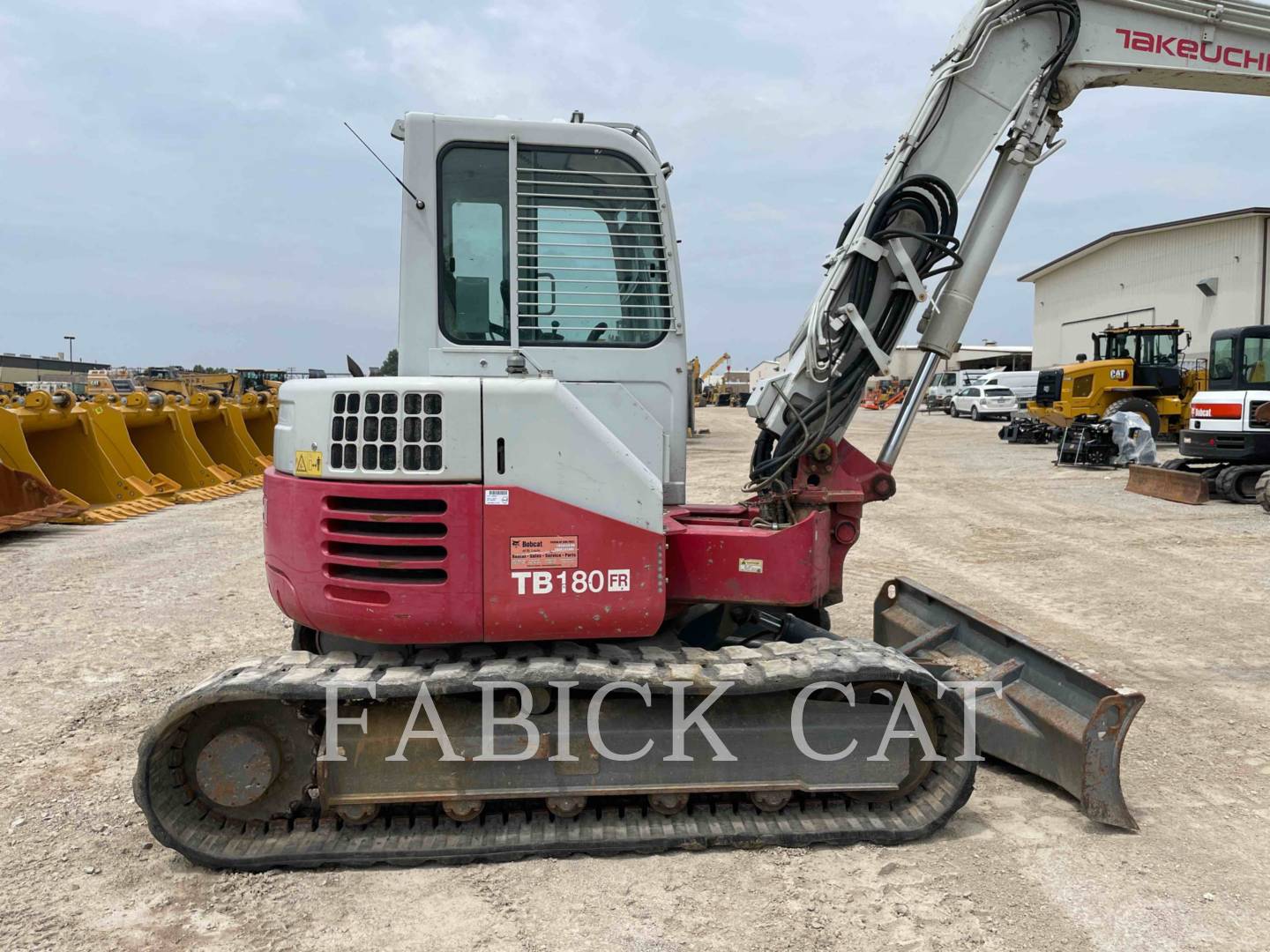 2016 Takeuchi TB180FR Excavator