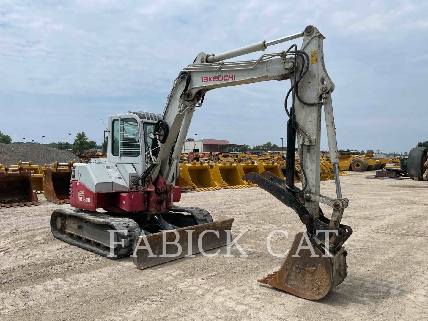 2016 Takeuchi TB180FR Excavator