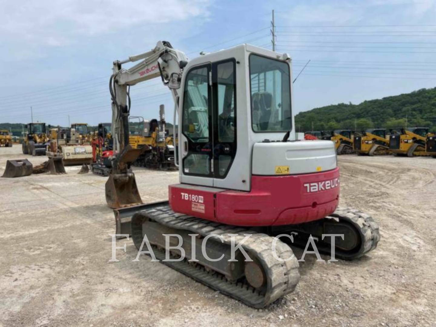 2016 Takeuchi TB180FR Excavator