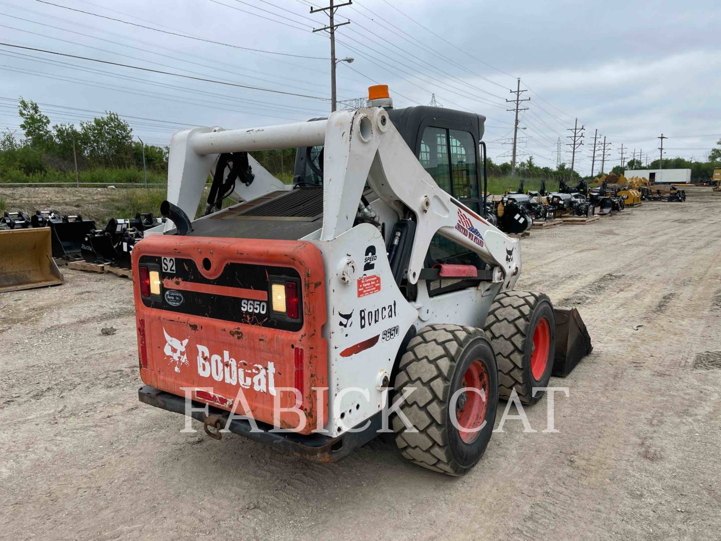 2016 Bobcat S650 Skid Steer Loader