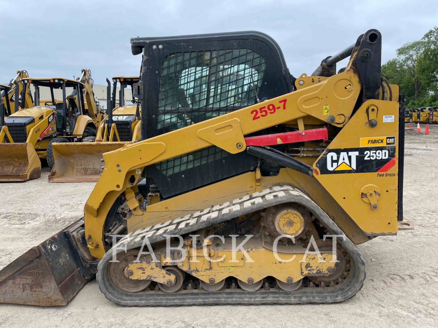 2019 Caterpillar 259D C3H2 Compact Track Loader