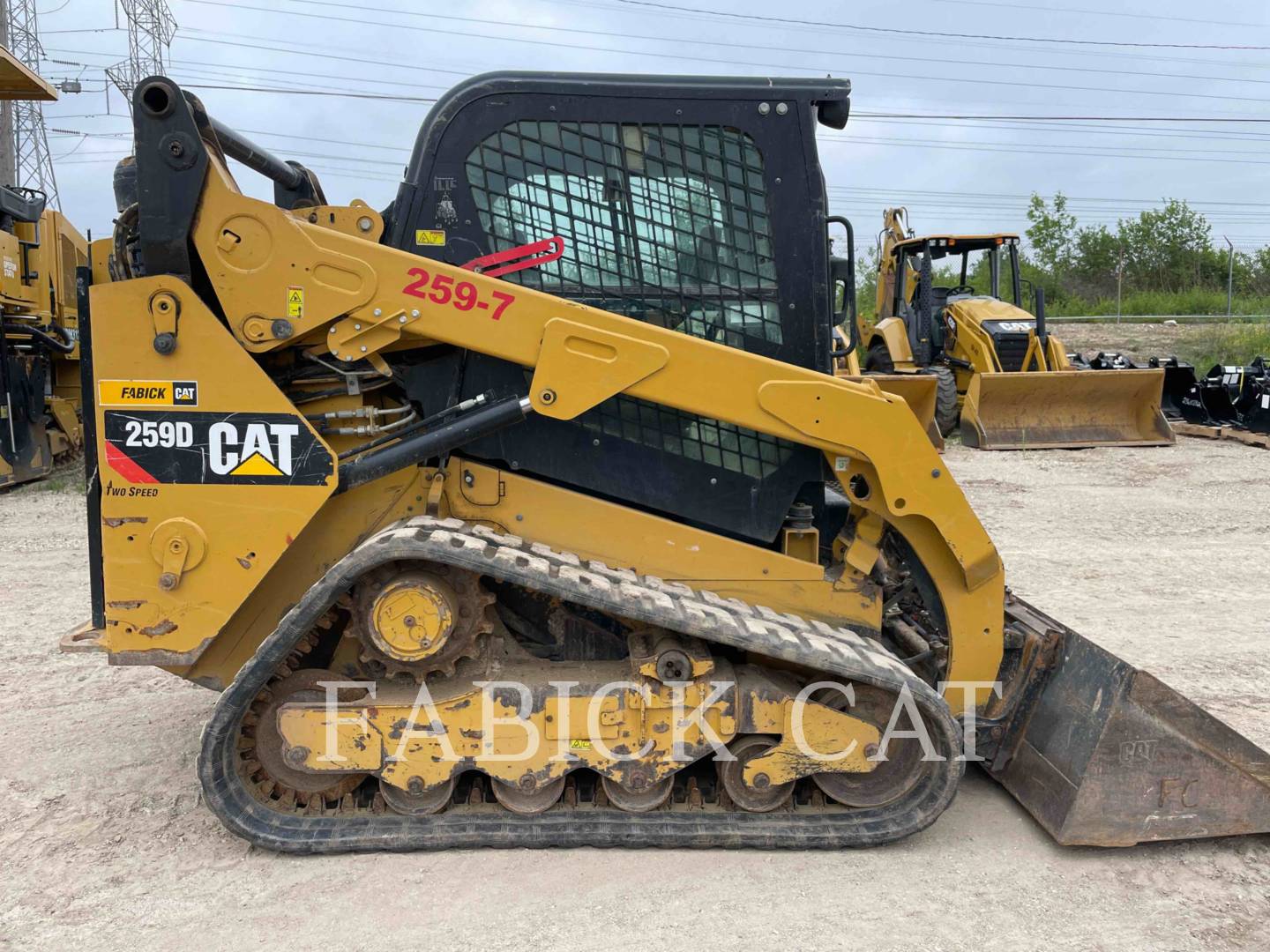 2019 Caterpillar 259D C3H2 Compact Track Loader