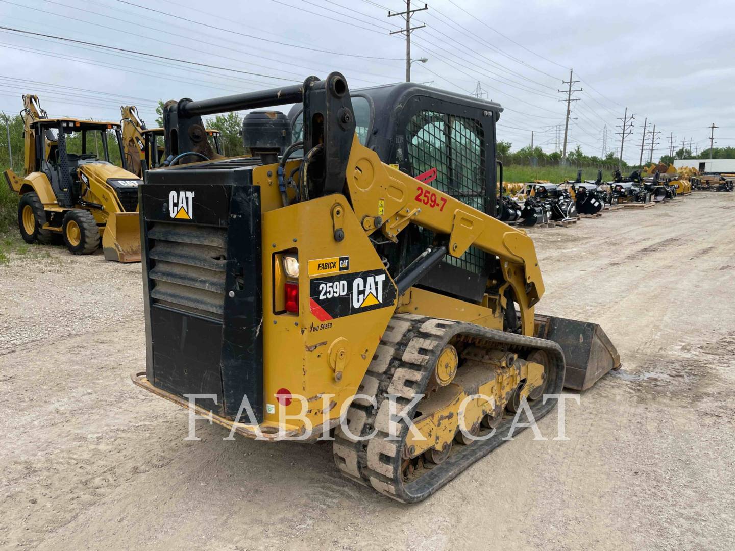 2019 Caterpillar 259D C3H2 Compact Track Loader