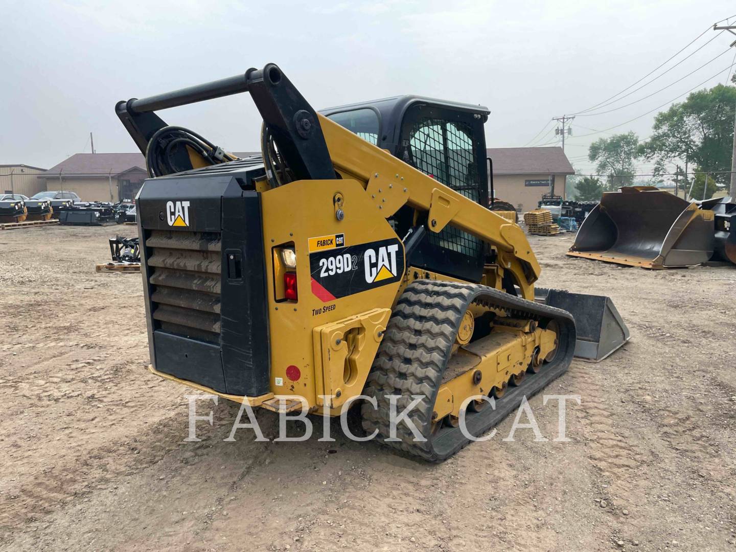 2017 Caterpillar 299D2 C3H2 Compact Track Loader