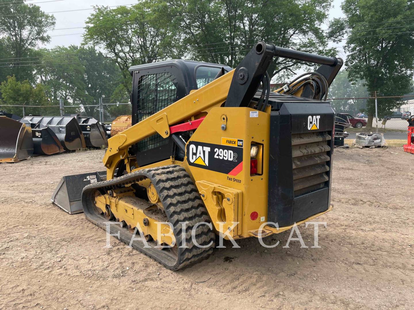 2017 Caterpillar 299D2 C3H2 Compact Track Loader