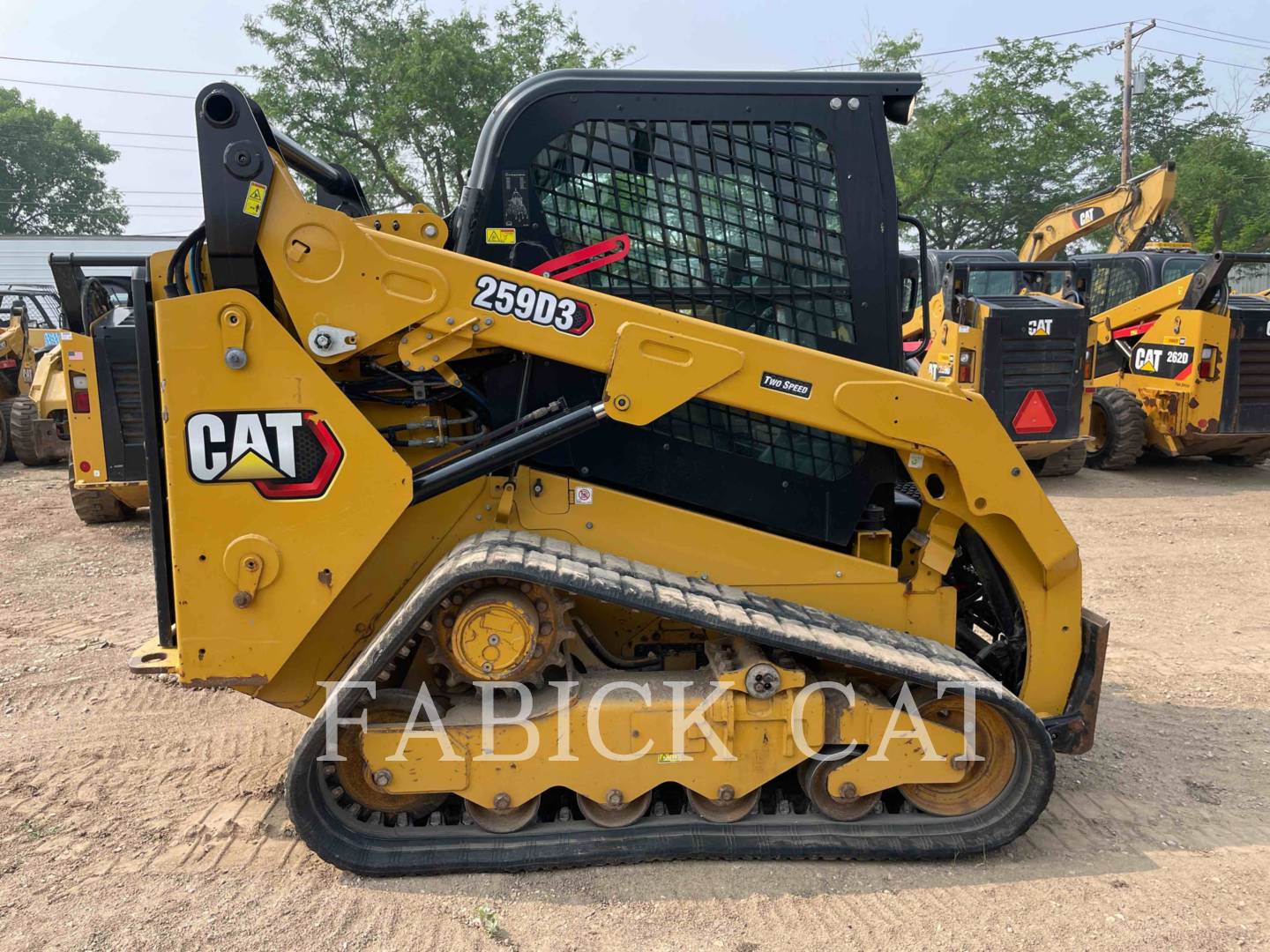 2019 Caterpillar 259D3 C3H2 Compact Track Loader