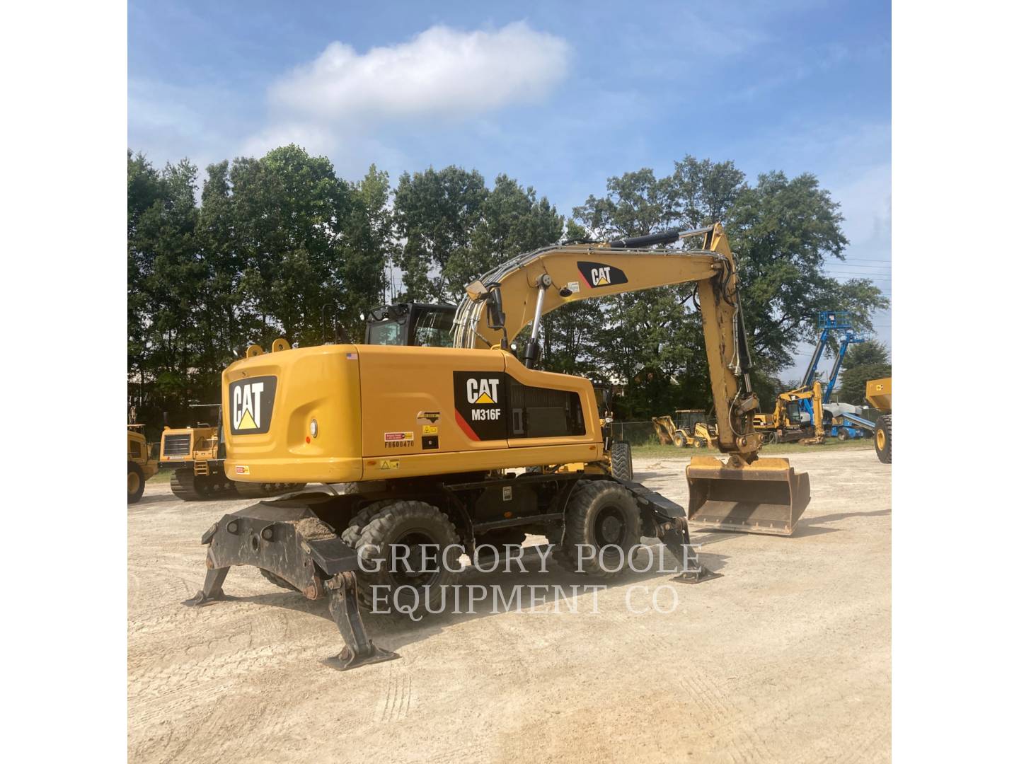 2018 Caterpillar M316F Excavator