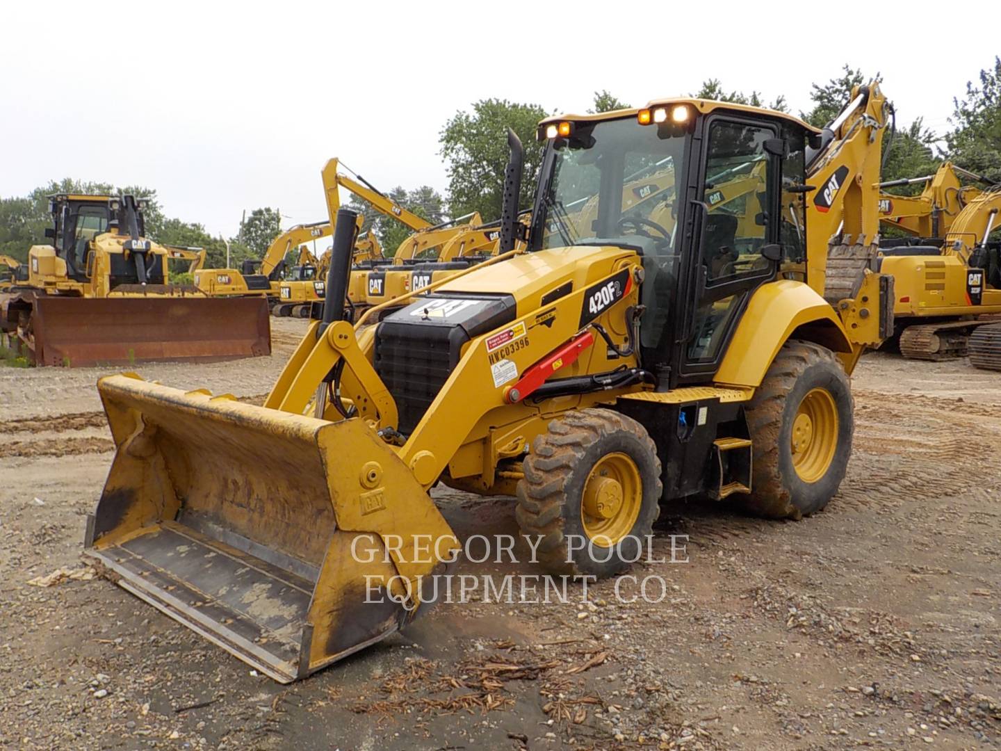 2018 Caterpillar 420F2 Tractor Loader Backhoe