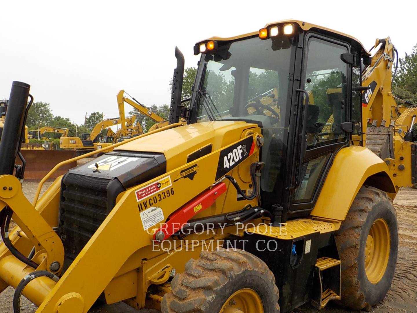 2018 Caterpillar 420F2 Tractor Loader Backhoe