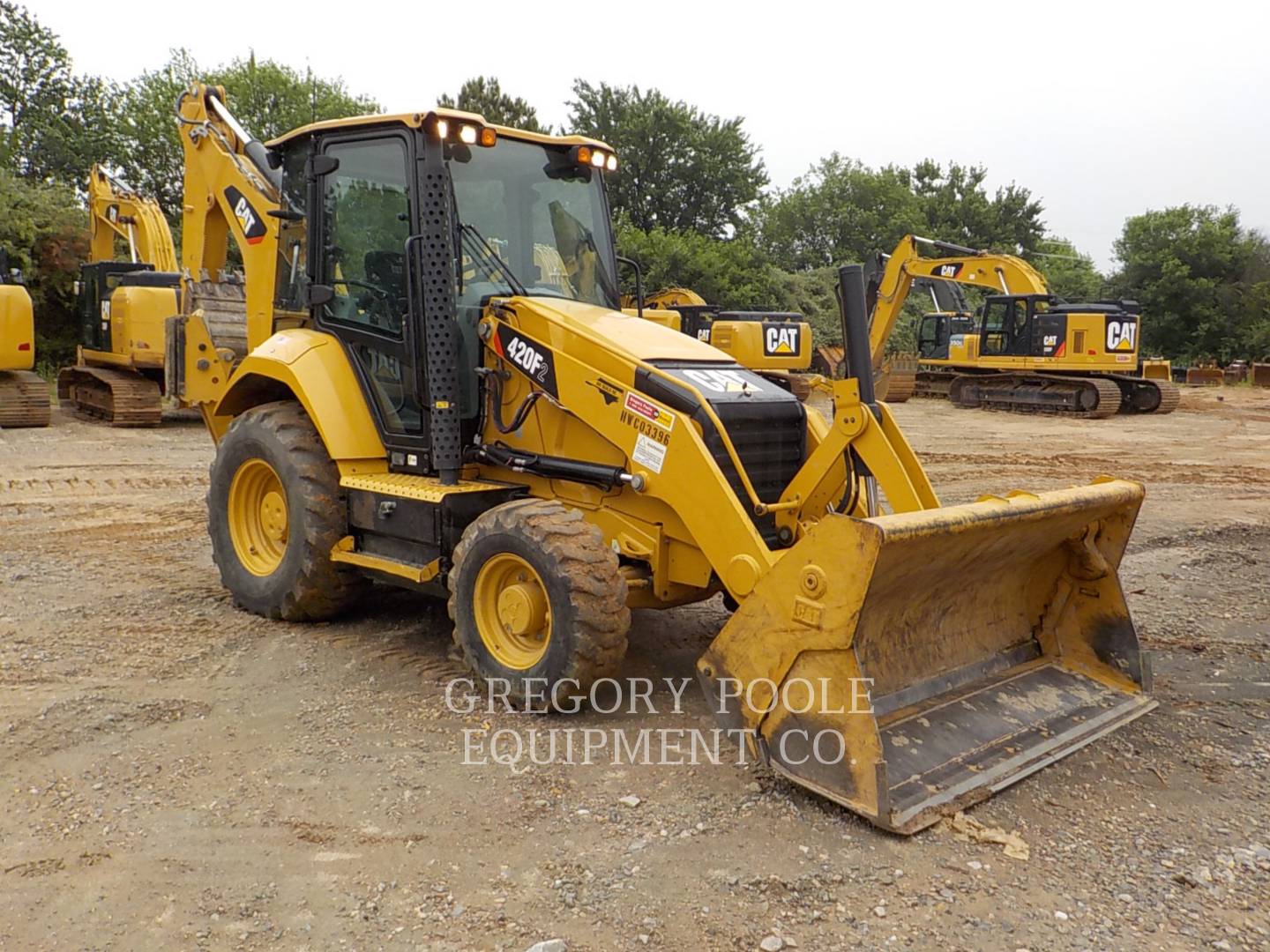 2018 Caterpillar 420F2 Tractor Loader Backhoe