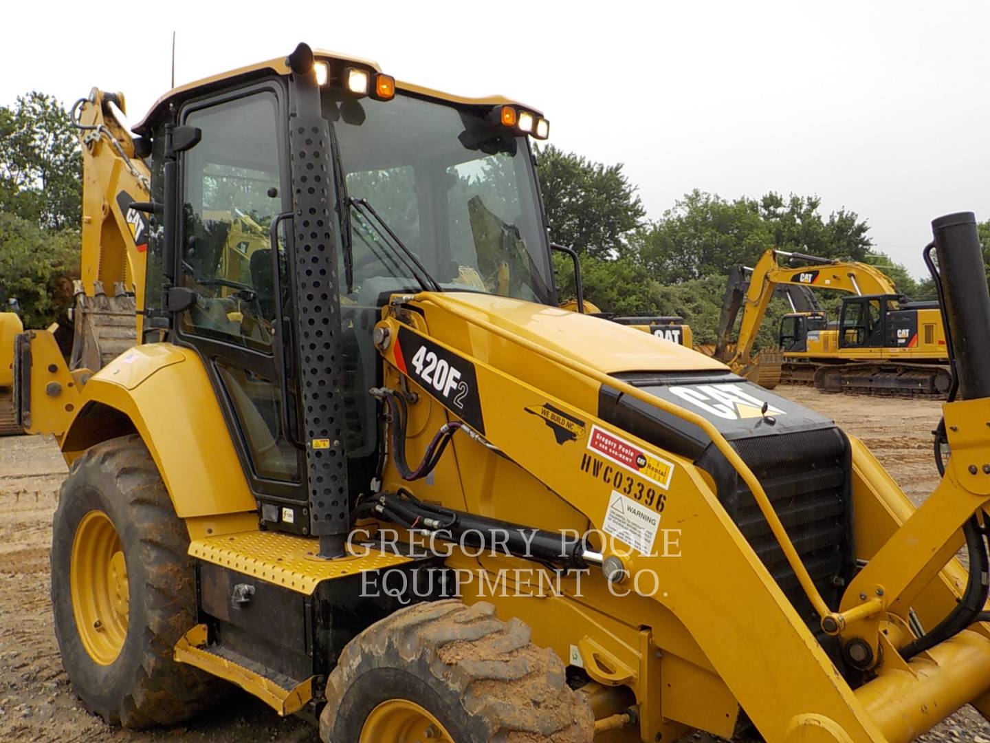 2018 Caterpillar 420F2 Tractor Loader Backhoe