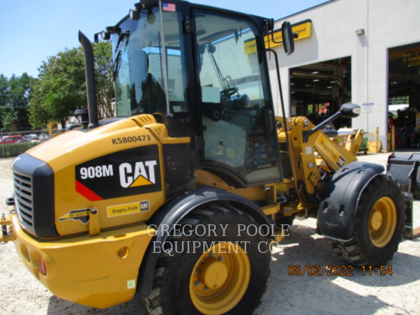 2019 Caterpillar 908M Wheel Loader