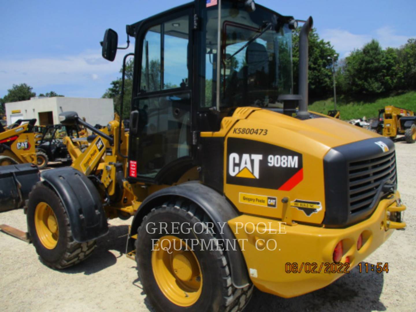 2019 Caterpillar 908M Wheel Loader