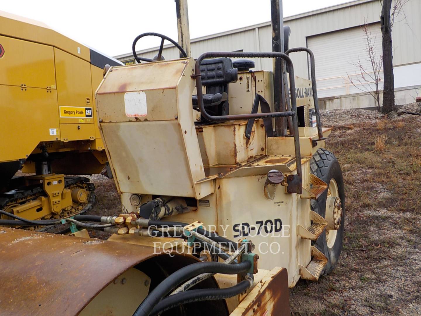 1993 Ingersoll-Rand SD-70 Vibratory Single