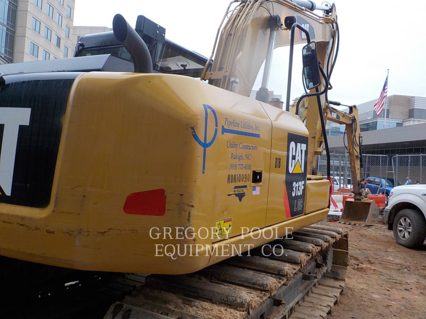 2017 Caterpillar 313FLGC Excavator