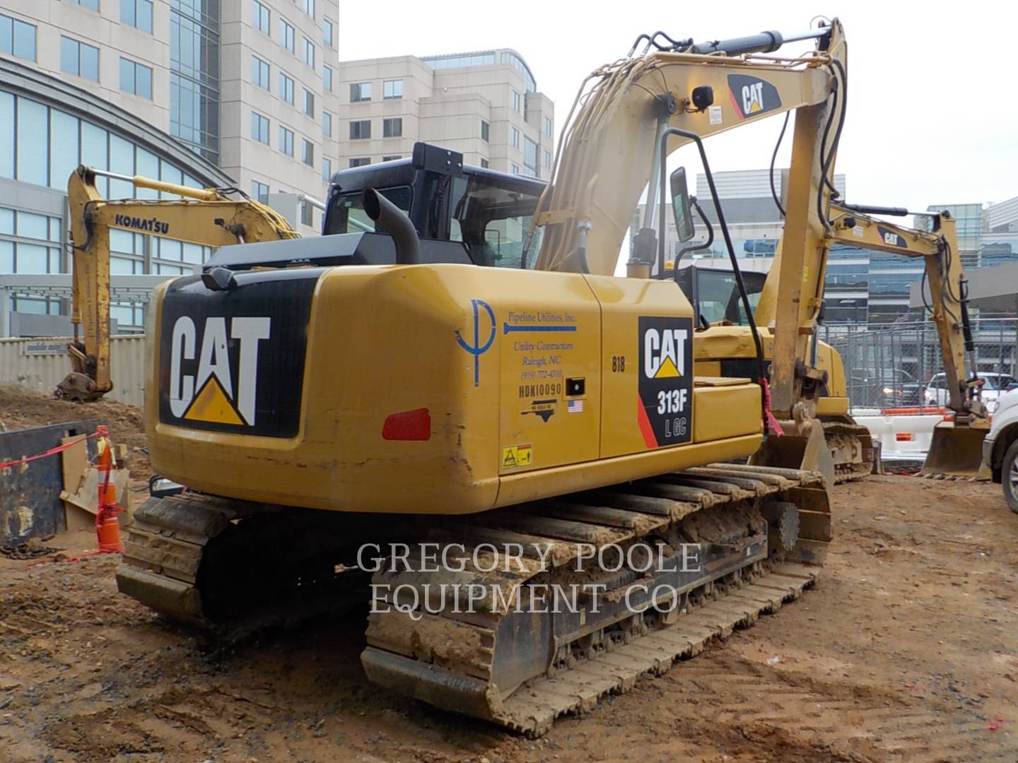 2017 Caterpillar 313FLGC Excavator