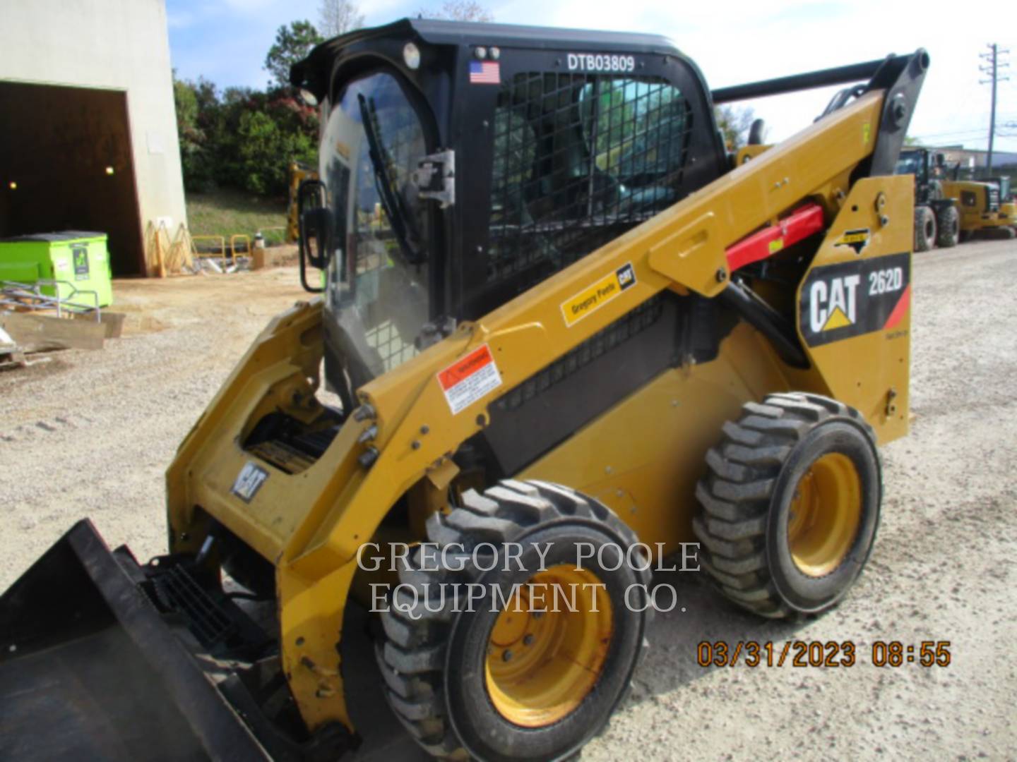 2015 Caterpillar 262D Skid Steer Loader