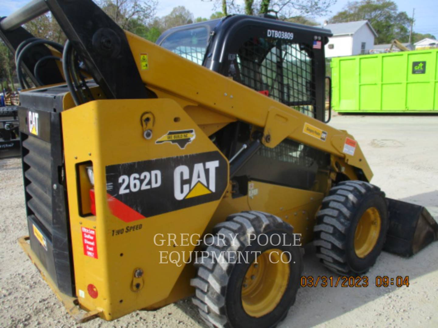 2015 Caterpillar 262D Skid Steer Loader