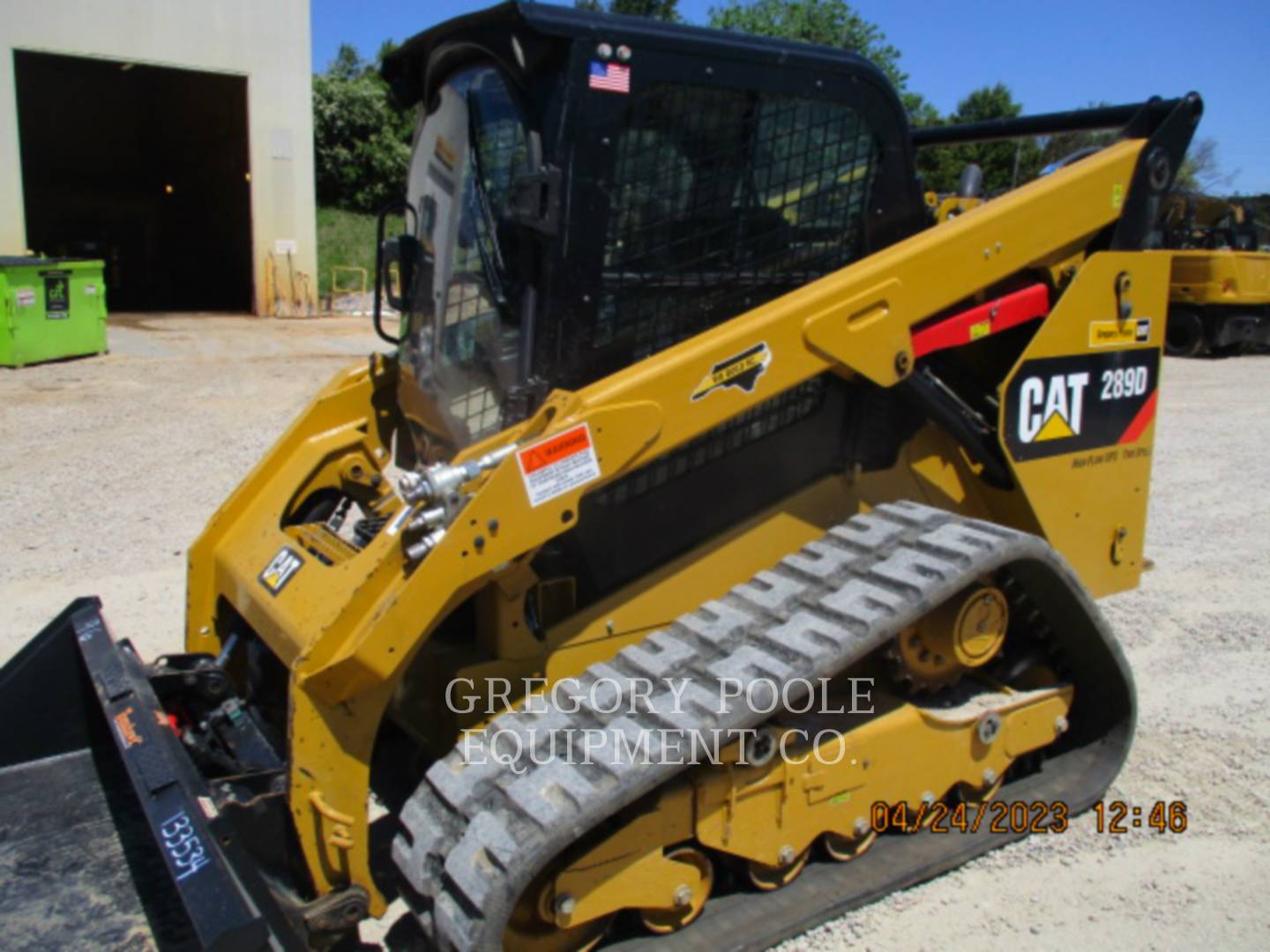 2019 Caterpillar 289D Compact Track Loader